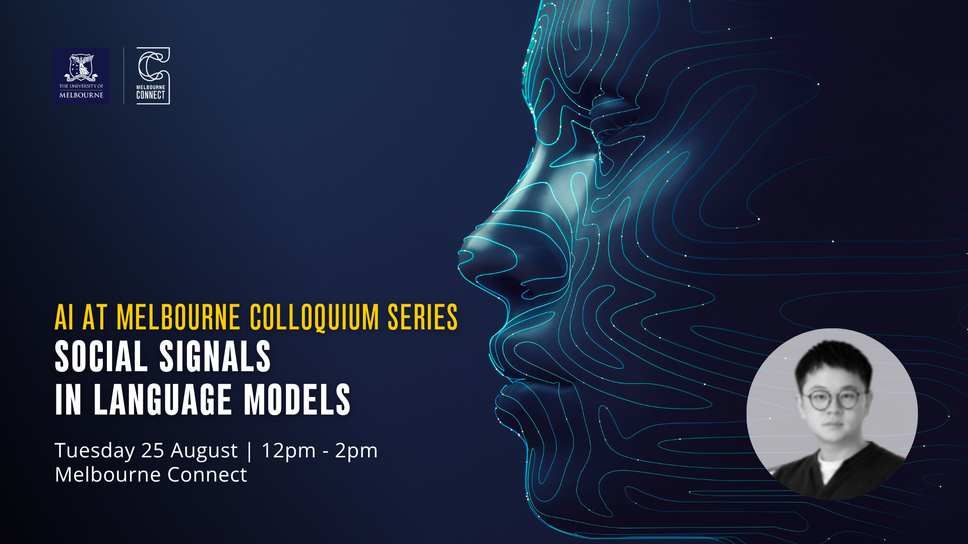 AI Colloquium Yilin Geng Banner