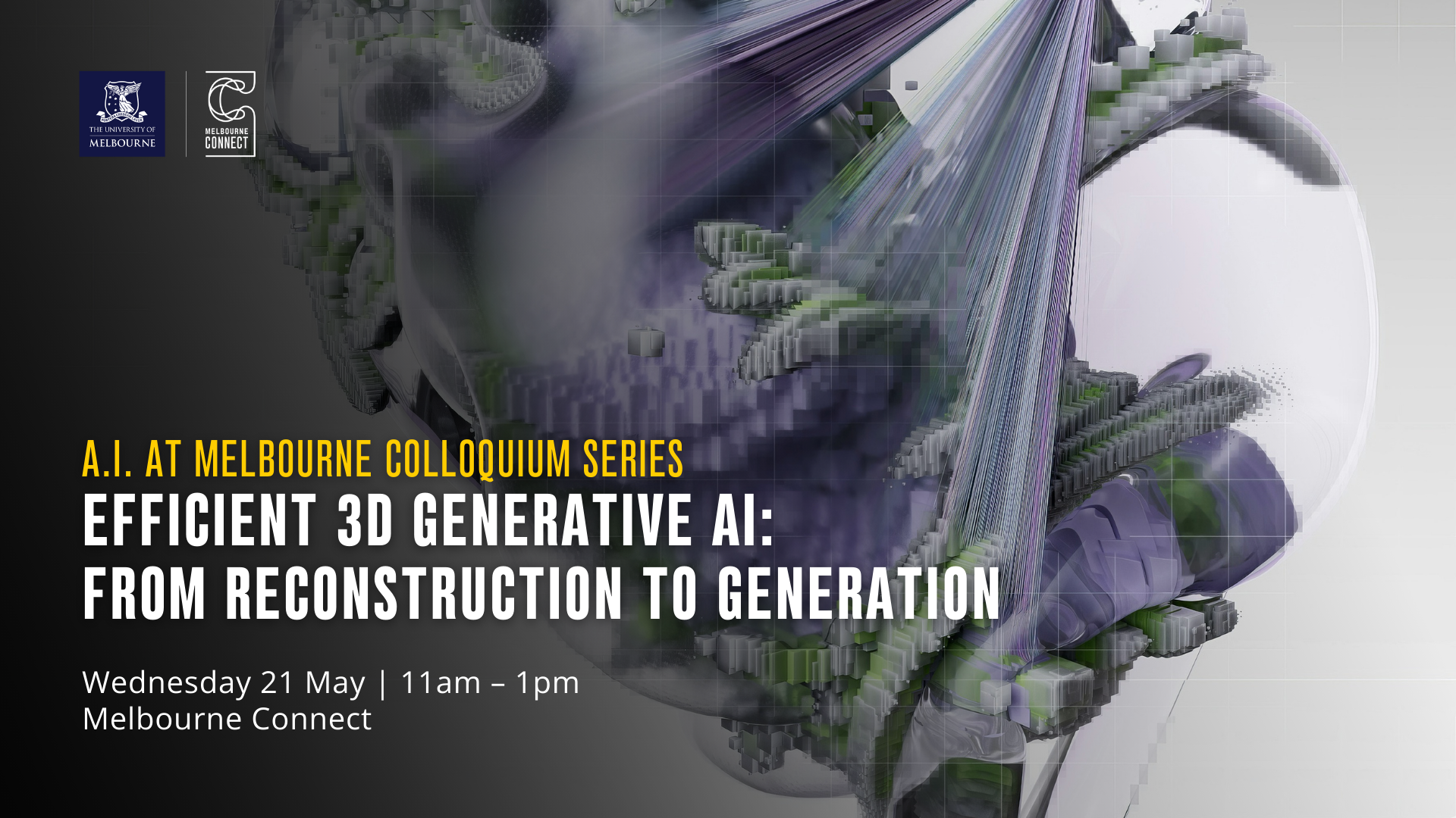 AI at Melb Banner Jianfei Cai 21 May 2025