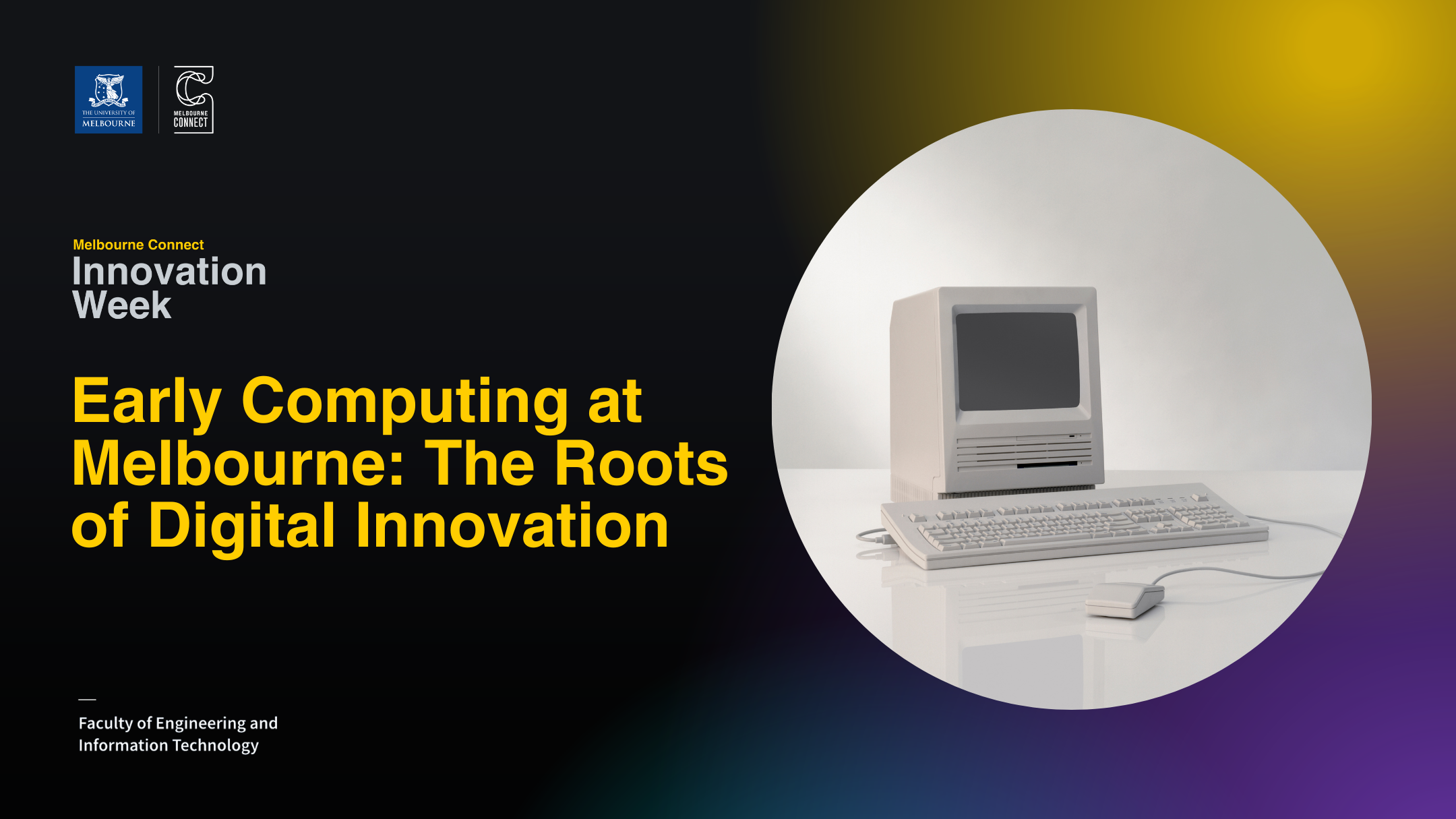 IWE 0103 Early Computing at Melbourne