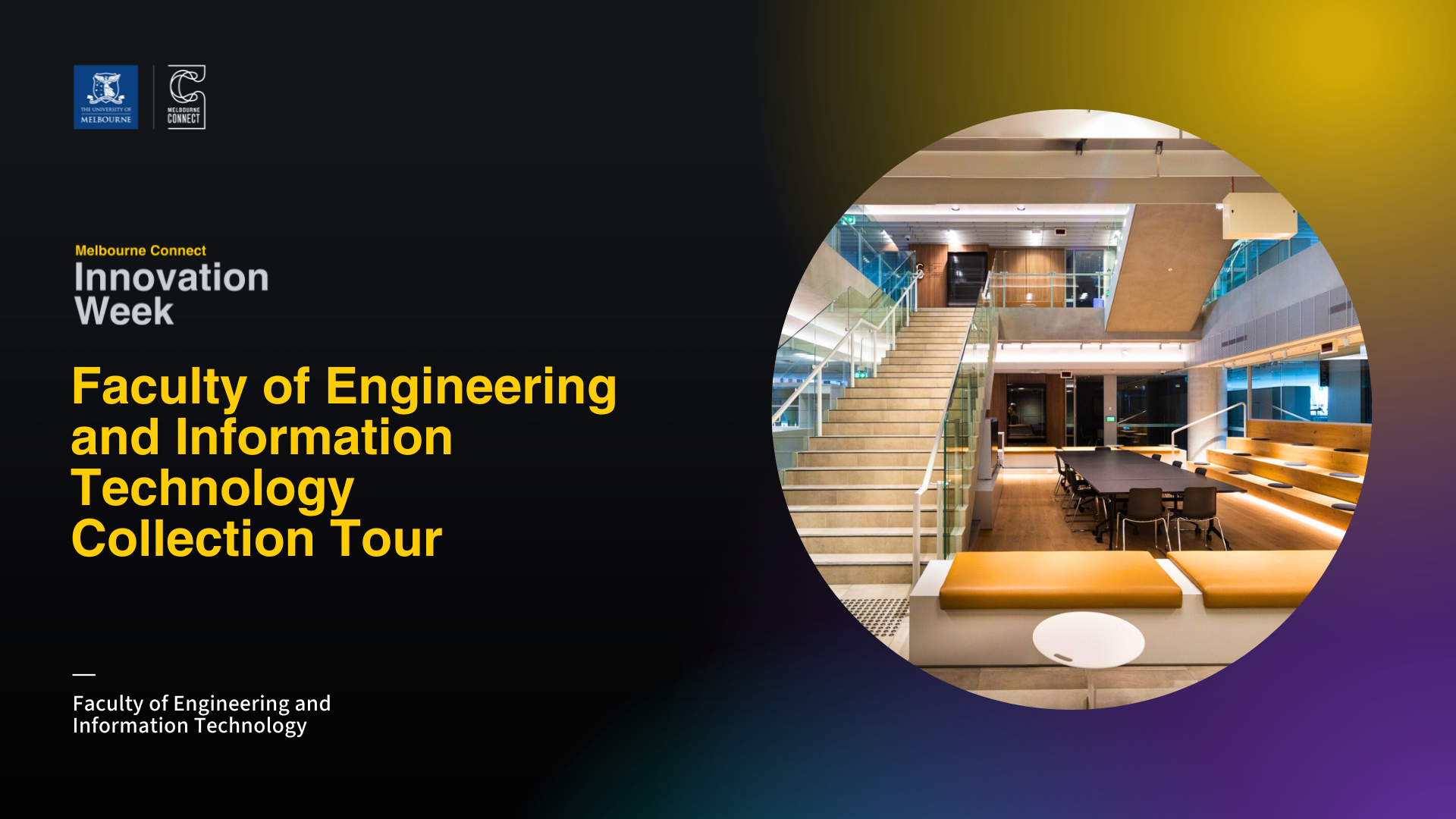 IWE 0108 Faculty of Engineering and Information Technology Collection Tour