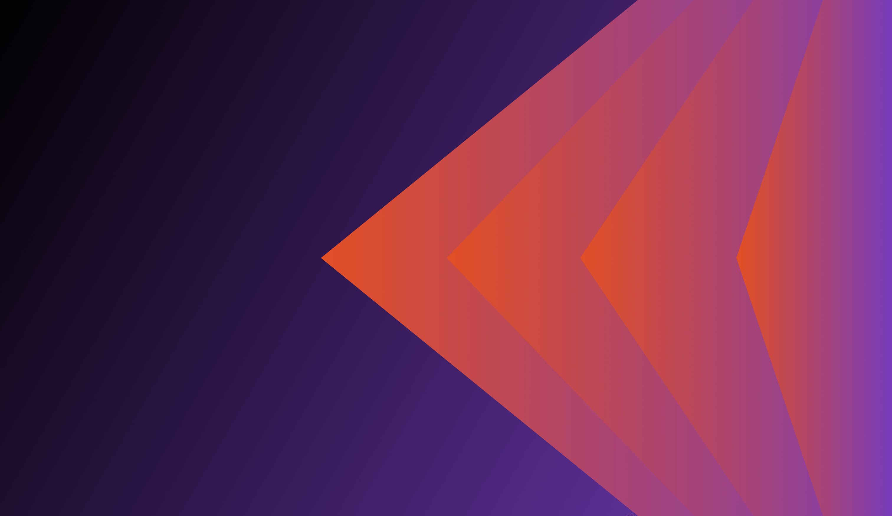 purple background with orange trinagles
