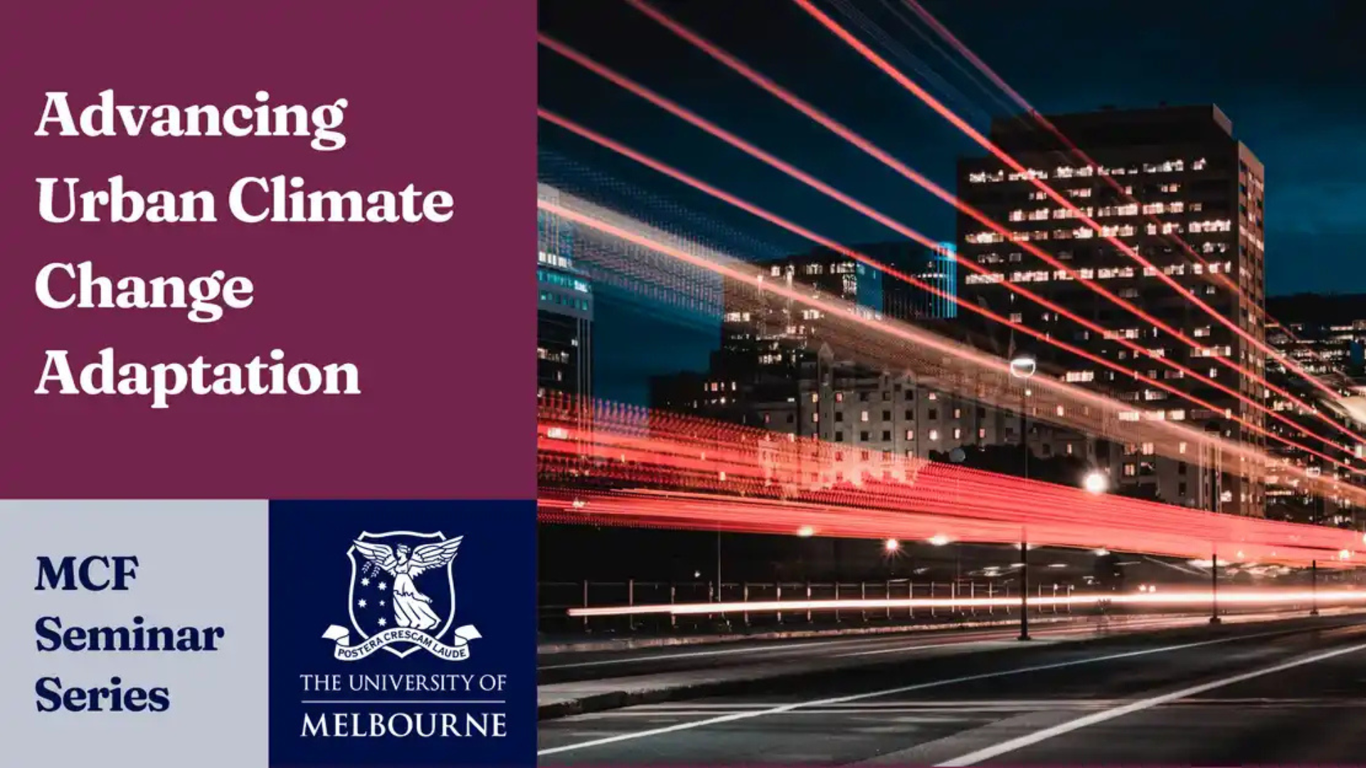 MCF climate adaptation