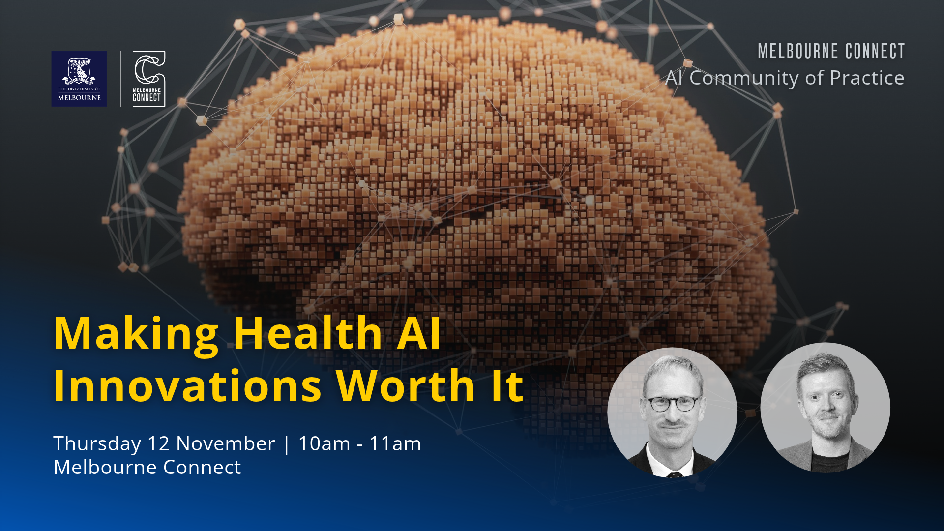 Making Health AI Worth It COP Banner