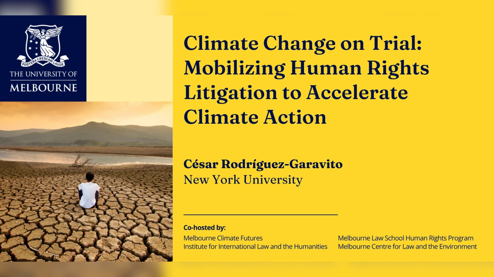 Climate change on trial