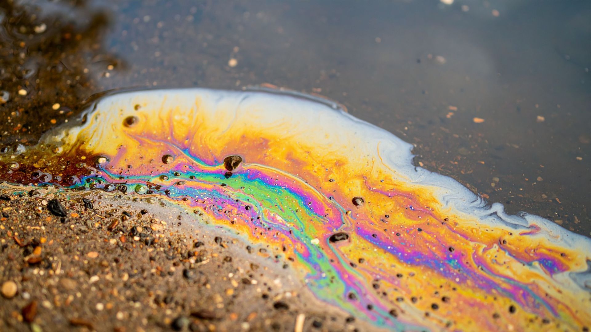 Emerging contaminants oil spill